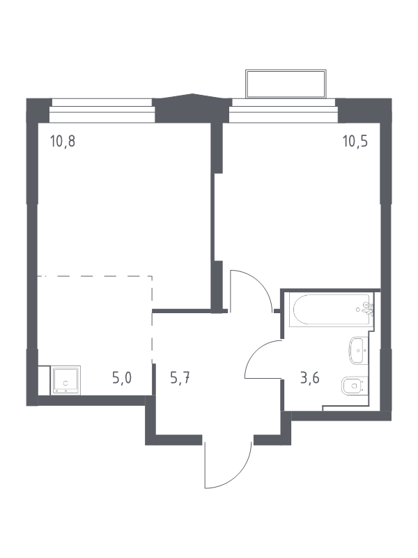 Продажа 1-комн квартиры в новостройке Мякинино д., 4-я Мякининская ул.,  к. 1