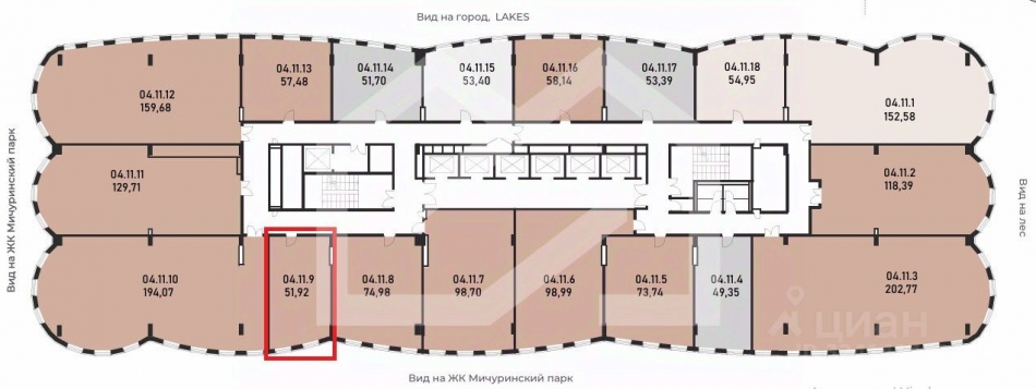 Продажа офиса Озёрная улица,  д. 44А