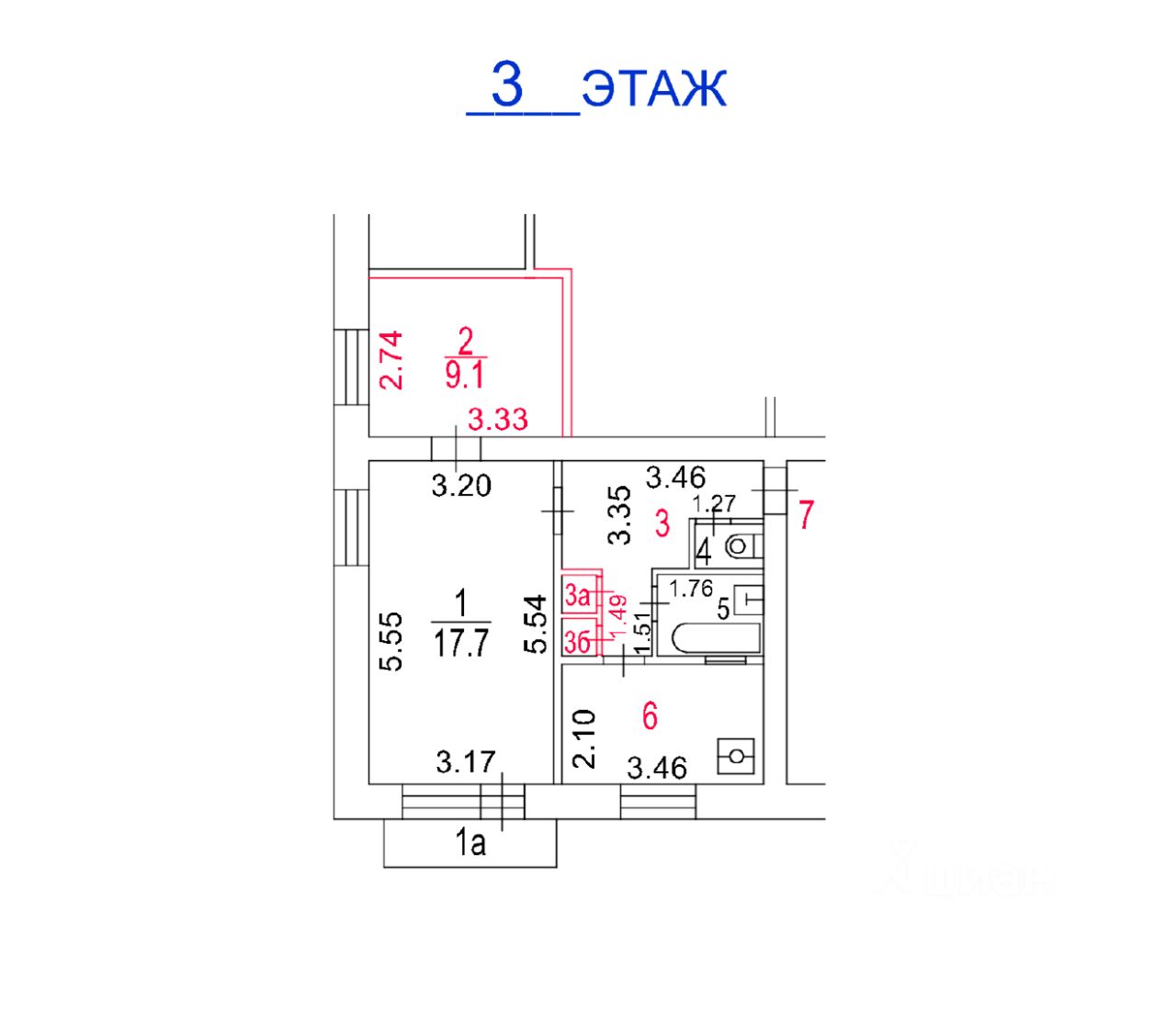 Продажа 2-комн квартиры на вторичном рынке Пулковская улица, 13