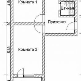 Продажа 2-комн квартиры на вторичном рынке Батайский проезд,  д. 1