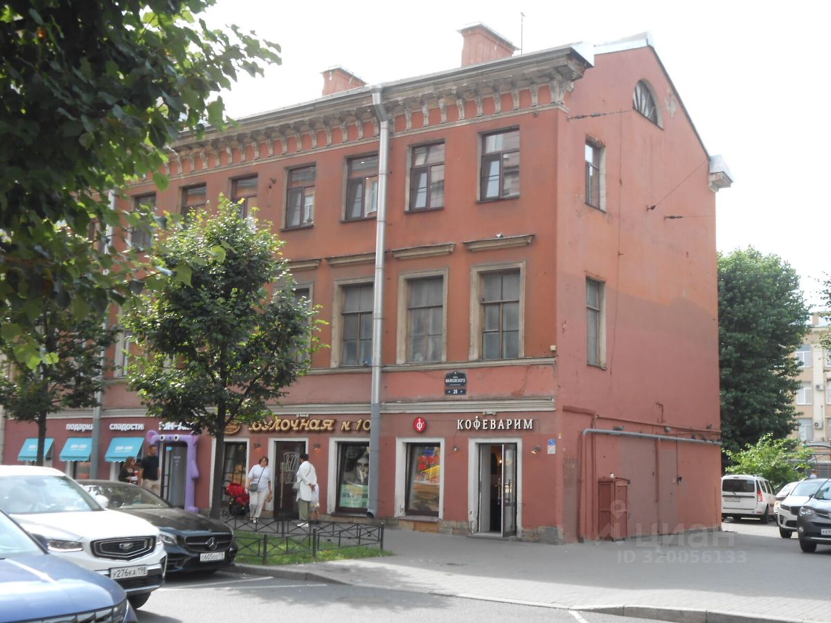 Продажа 6-комн квартиры на вторичном рынке улица Маяковского, 28
