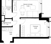 Продать Квартиры в новостройке Москва г., Верейская ул.   Indigo 5
