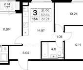 Продать Квартиры в новостройке Новоселье п., Ольховая ул.   4