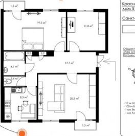 Продажа 3-комн квартиры на вторичном рынке Красносельское шоссе,  д. 51