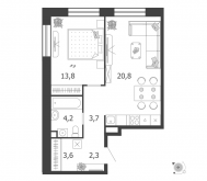 Продажа квартир в ЖК Москва г., Автозаводская ул.,  к. 3.4