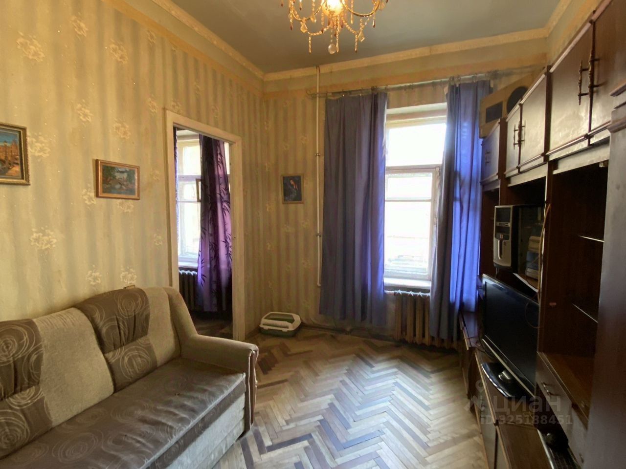 Продажа 4-комн квартиры на вторичном рынке Разъезжая улица, 31