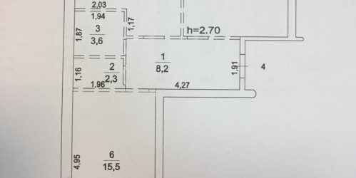 2-комн квартира Кашира, Садовая улица, дом 39, корпус 1