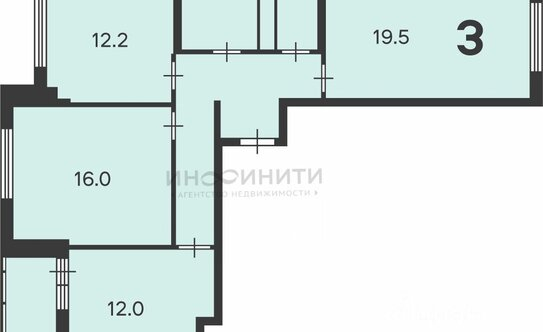 Продажа 3-комн квартиры на вторичном рынке ул Михайлова,  д. 30А,  к. 1