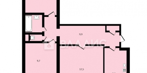 3-комн квартира ул Ильюшина,  д. 15,  к. 1