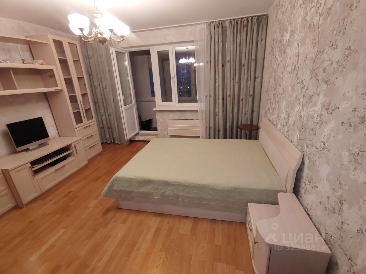 Аренда 1-комн квартиры на вторичном рынке Южнобутовская улица, 41