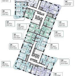 Продажа 1-комн квартиры в новостройке вн.тер.г. муниципальный округ Кунцево, кв-л 120, з/у 121