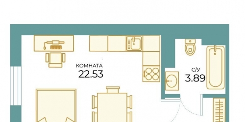 Студия Таллинская ул. ,  д. 11