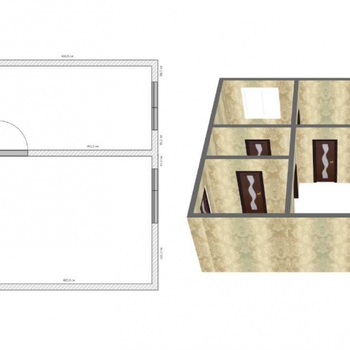 2-комн квартира Луга г., Кирова просп.,  д. 1
