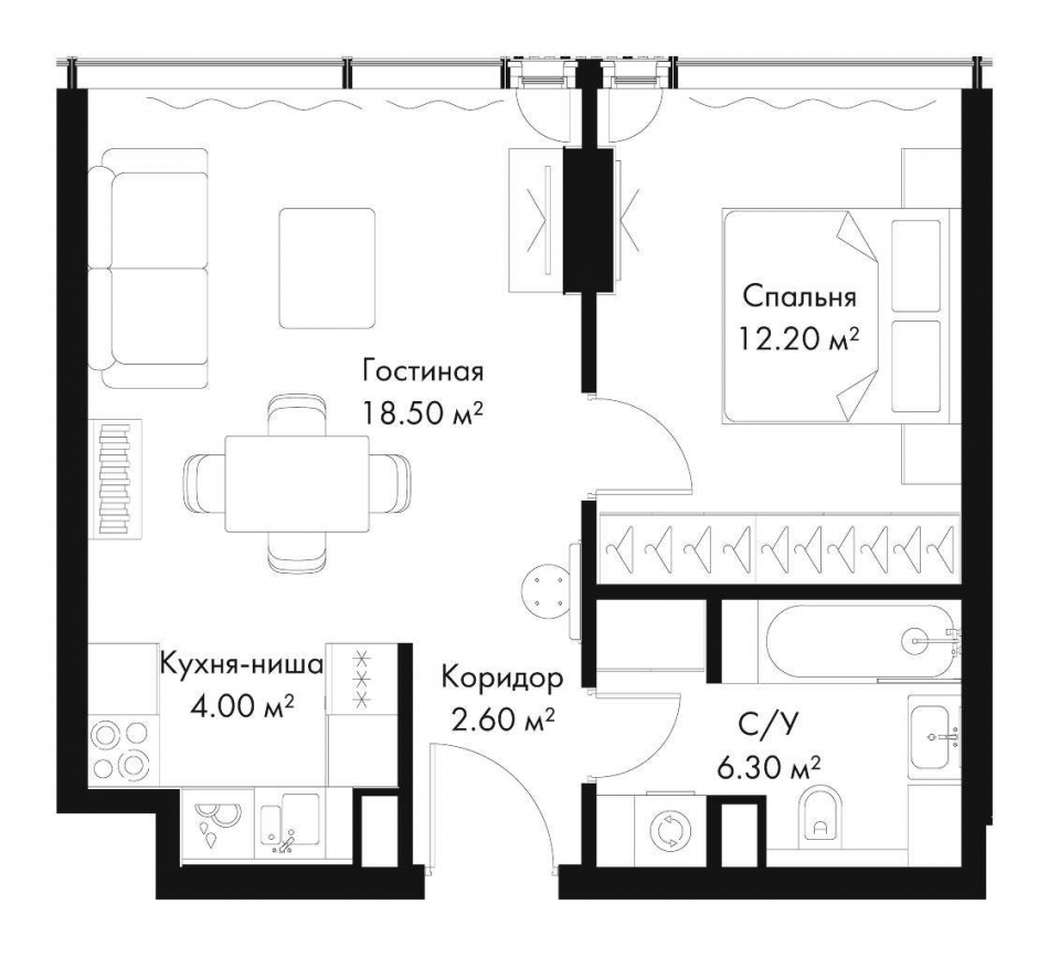Продажа 1-комн квартиры в новостройке пр-кт Ленинградский, вл. 8