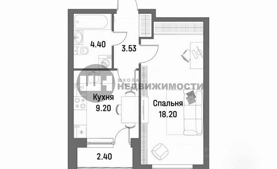 Продажа 1-комн квартиры на вторичном рынке Мурино, ул Екатерининская,  д. 17