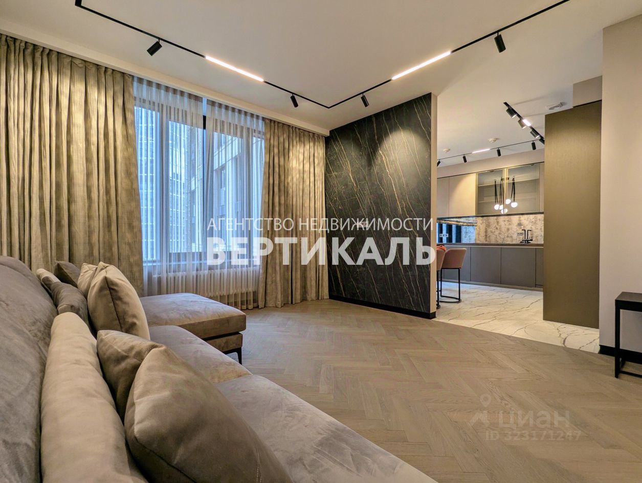 Аренда 3-комн квартиры на вторичном рынке Ленинградский проспект, 36с39