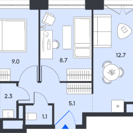 Продажа 2-комн квартиры в новостройке Москва г., Рязанский пр-кт, к. 2.3 Продажа 2-комн квартиры в новостройке Москва г., Рязанский пр-кт, к. 2.3