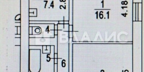 2-комн квартира улица Судакова, 14