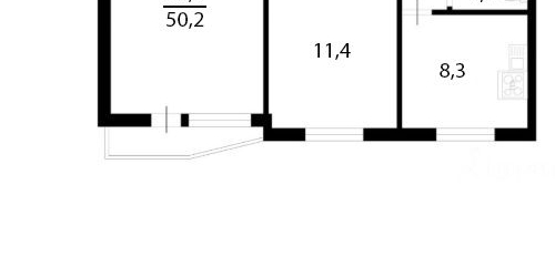 2-комн квартира улица Грекова, 1