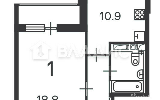 Продажа 1-комн квартиры на вторичном рынке Полярная ул,  д. 3