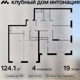 Продажа 4-комн квартиры на вторичном рынке Щукинская улица,  д. 3