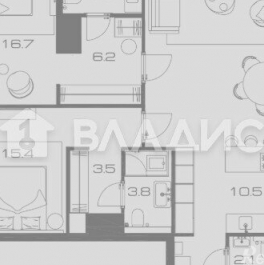 Продажа 3-комн квартиры на вторичном рынке Ленинский пр-кт,  д. 38А К.1
