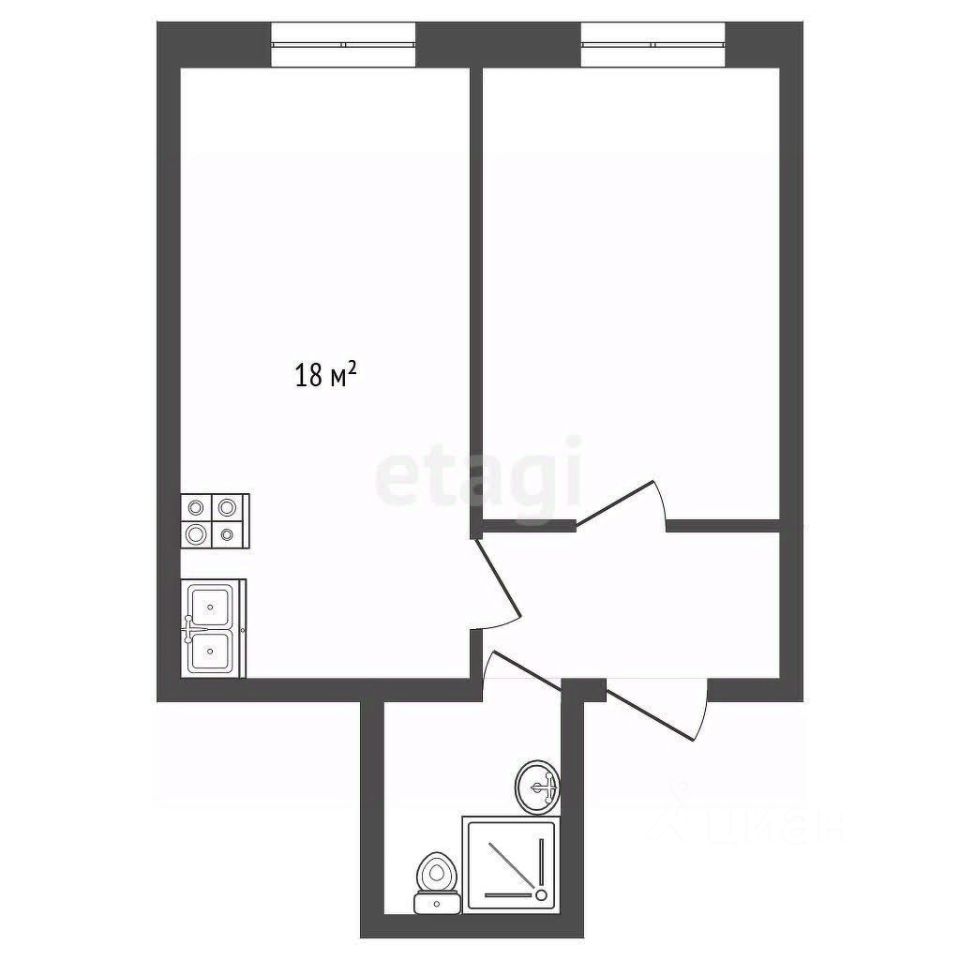 Продажа 1-комн квартиры на вторичном рынке Московское шоссе, 3к5