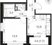 Продать Квартиры в новостройке Химки г., Олимпийская ул.   1.4