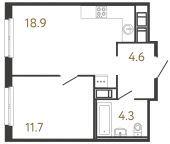 Продать Квартиры в новостройке Санкт-Петербург г., Обводного кан. наб.   1