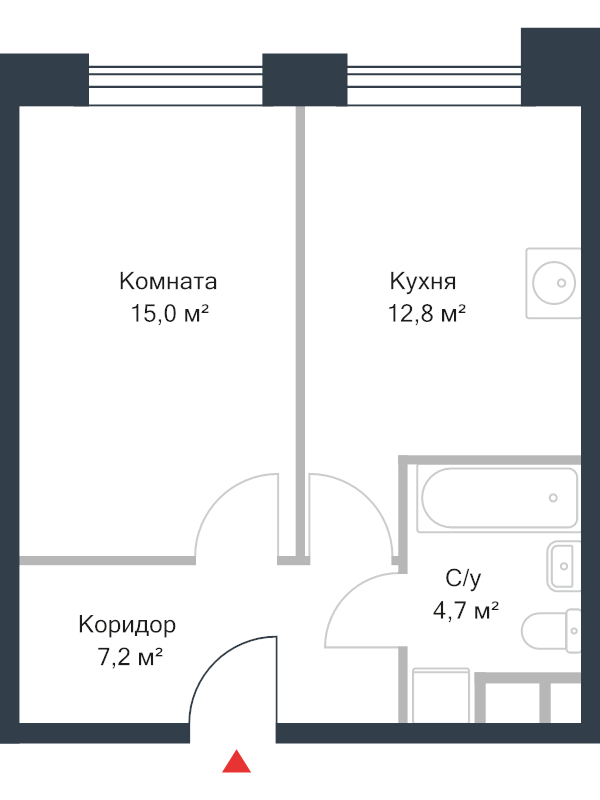 Продажа 1-комн квартиры в новостройке Москва г., Речников ул.,  к. 14
