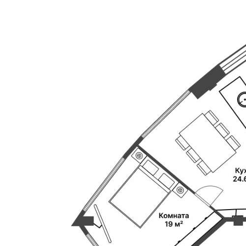 4-комн квартира Пионерская улица, 50