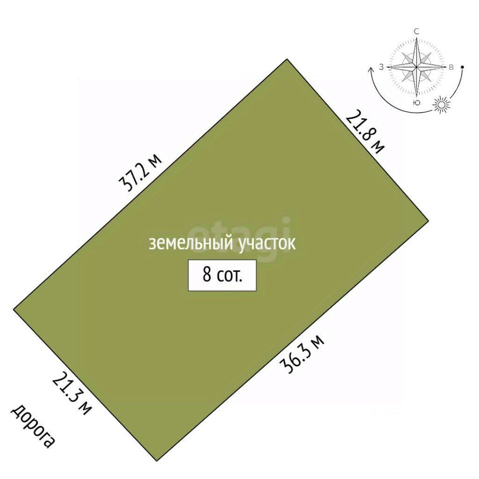 Продажа земли пос. Петро-Славянка, Красноармейское СНТ, 93В