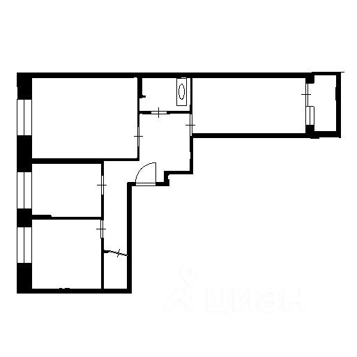 Продажа 3-комн квартиры на вторичном рынке Красногорск, бульвар Космонавтов, 8
