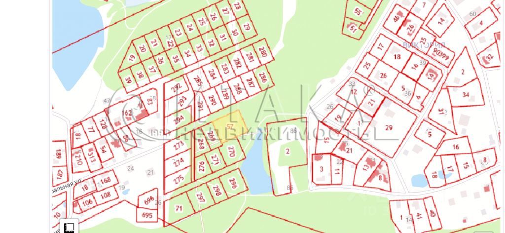 Продажа земли Токсово городской поселок, улица Центральная,  д. 30