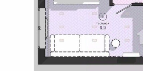 2-комн квартира улица Академика Павлова, 38к1