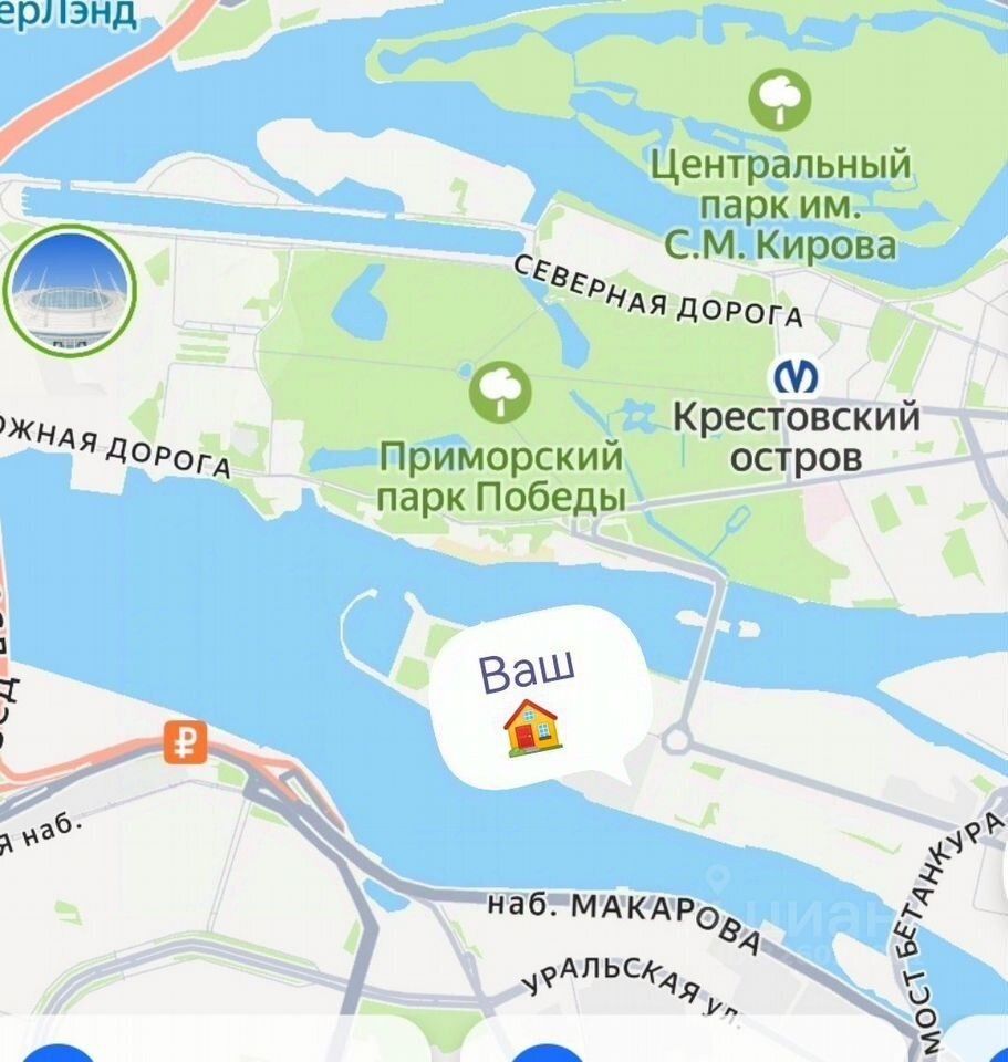 Аренда 1-комн квартиры на вторичном рынке Петровский проспект, 28к2
