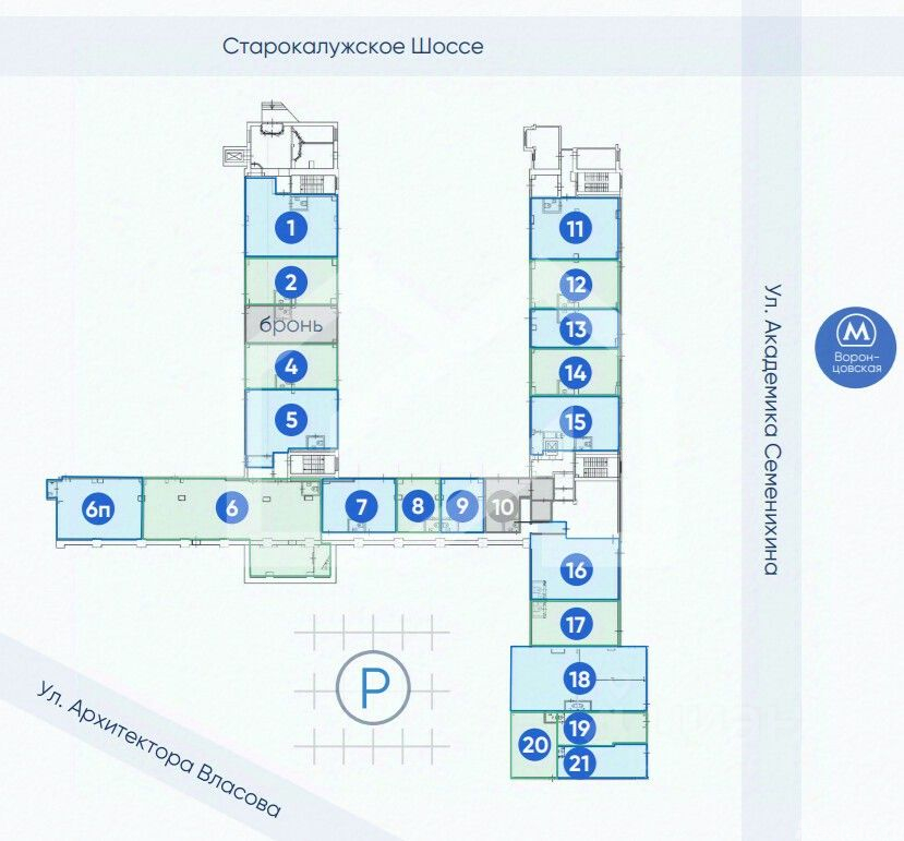 Продажа торгового помещения Старокалужское шоссе