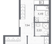 Продать Квартиры в новостройке Санкт-Петербург г., Шкиперский проток   1