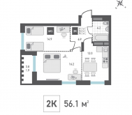 Продажа квартир в ЖК Зеленград г., Лётчика Полагушина ул.,  к. 3