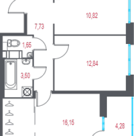 Продажа 2-комн квартиры в новостройке Пушкин г., 1-я линия, территория Лесное, к. 4.3 Продажа 2-комн квартиры в новостройке Пушкин г., 1-я линия, территория Лесное, к. 4.3