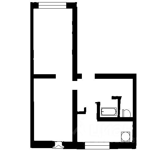 Продажа 2-комн квартиры на вторичном рынке пос. Романовка, 5