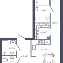 Продажа 2-комн квартиры в новостройке Кудрово д., Австрийская ул., к. 1 Продажа 2-комн квартиры в новостройке Кудрово д., Австрийская ул., к. 1
