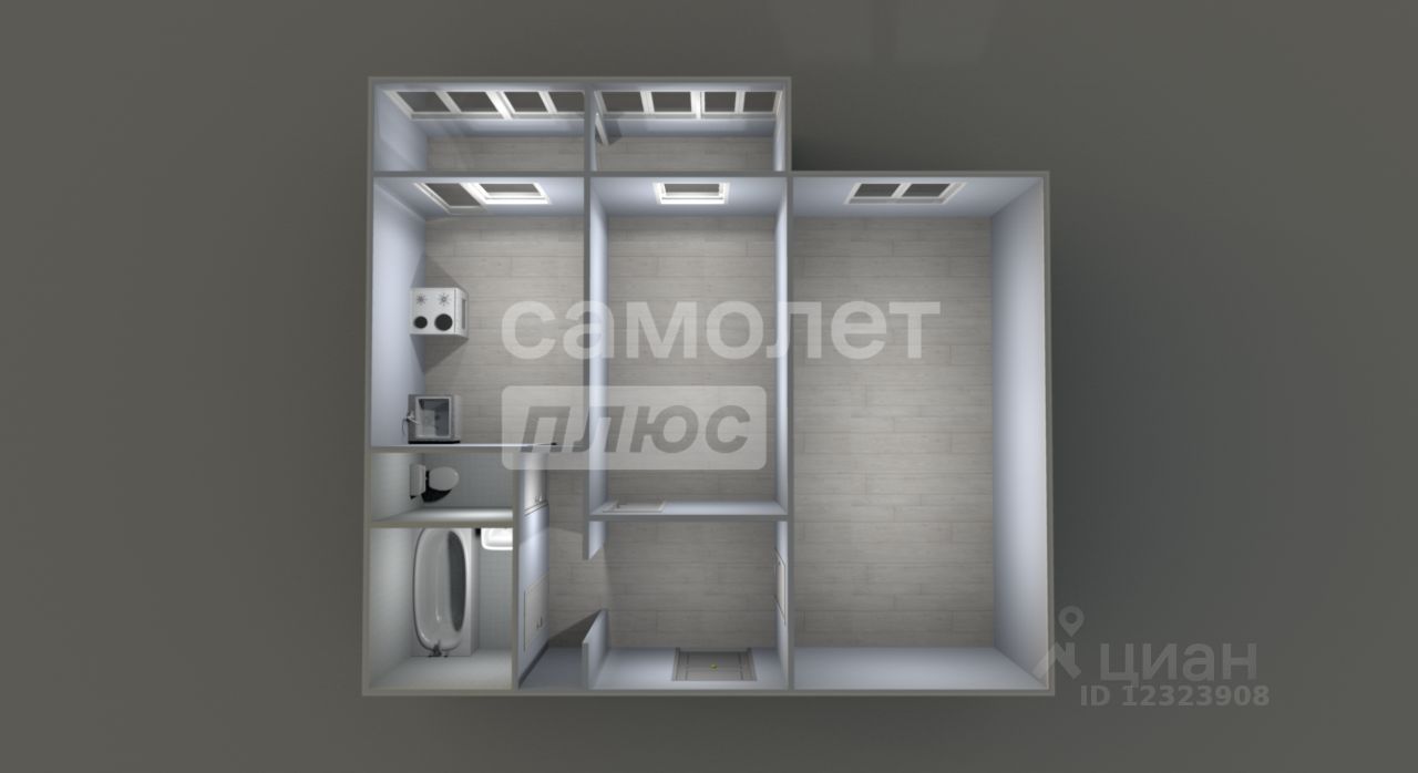 Продажа 2-комн квартиры на вторичном рынке Подольск, Литейная улица, 46