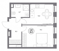 Продажа квартир в ЖК Москва г., Шоссейная ул.,  к. 1.4