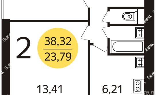 Аренда 2-комн квартиры на вторичном рынке Рощинская 3-я ул,  д. 12/18