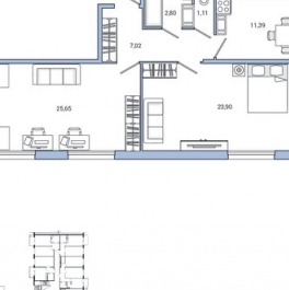 Продажа 2-комн квартиры на вторичном рынке Реки Каменки наб,  д. 3 к3 с1
