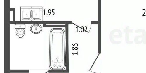 1-комн квартира улица Ушинского, 33к3