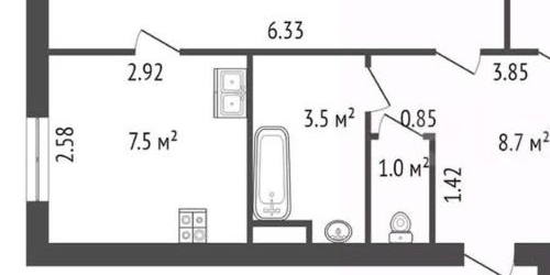 4-комн квартира Дачный проспект, 23К4
