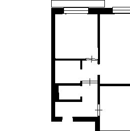 Аренда 2-комн квартиры на вторичном рынке Окская улица, 12К2