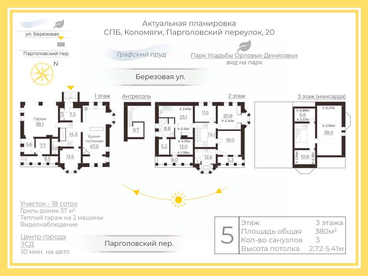 Продажа дома Парголовский переулок, 20
